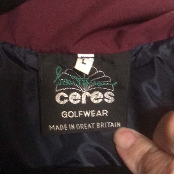 Ceres Golfwear Rain Coat Jacket L - Picture 2 of 4